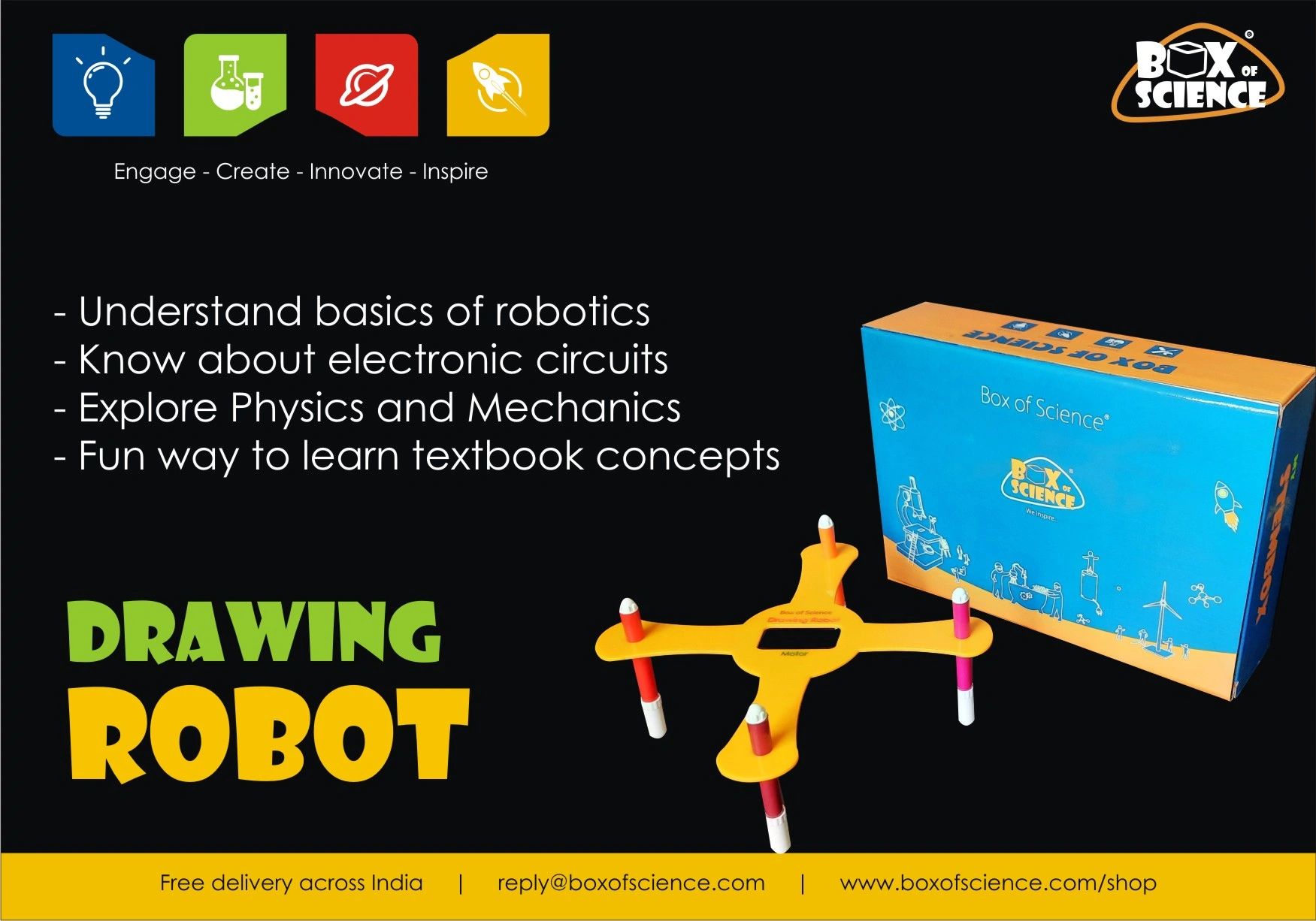 Drawing Robot Kit launched